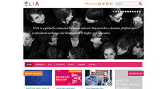 Desktop Screenshot of elia-artschools.org